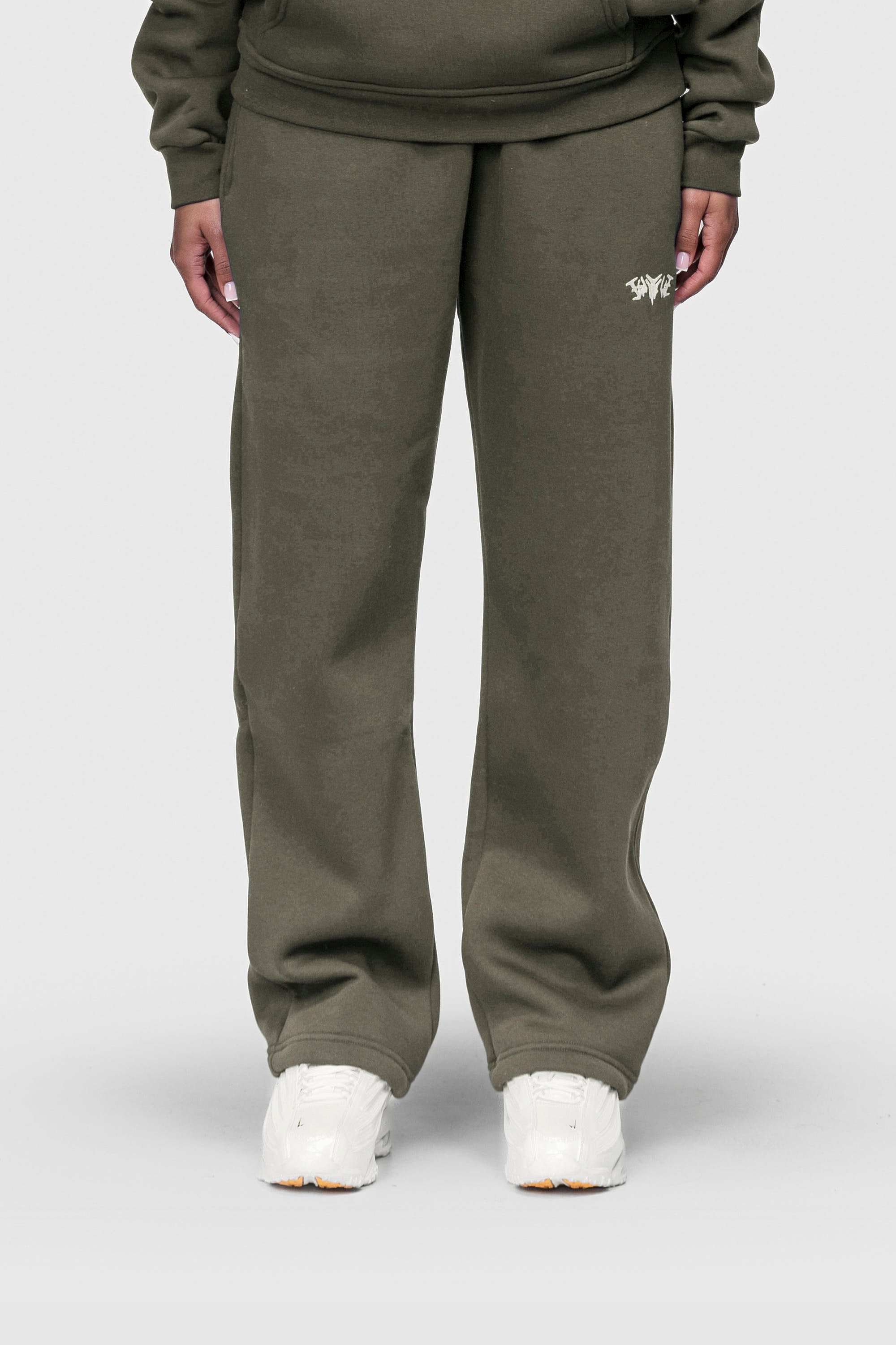 Basic Zipped Olive Set