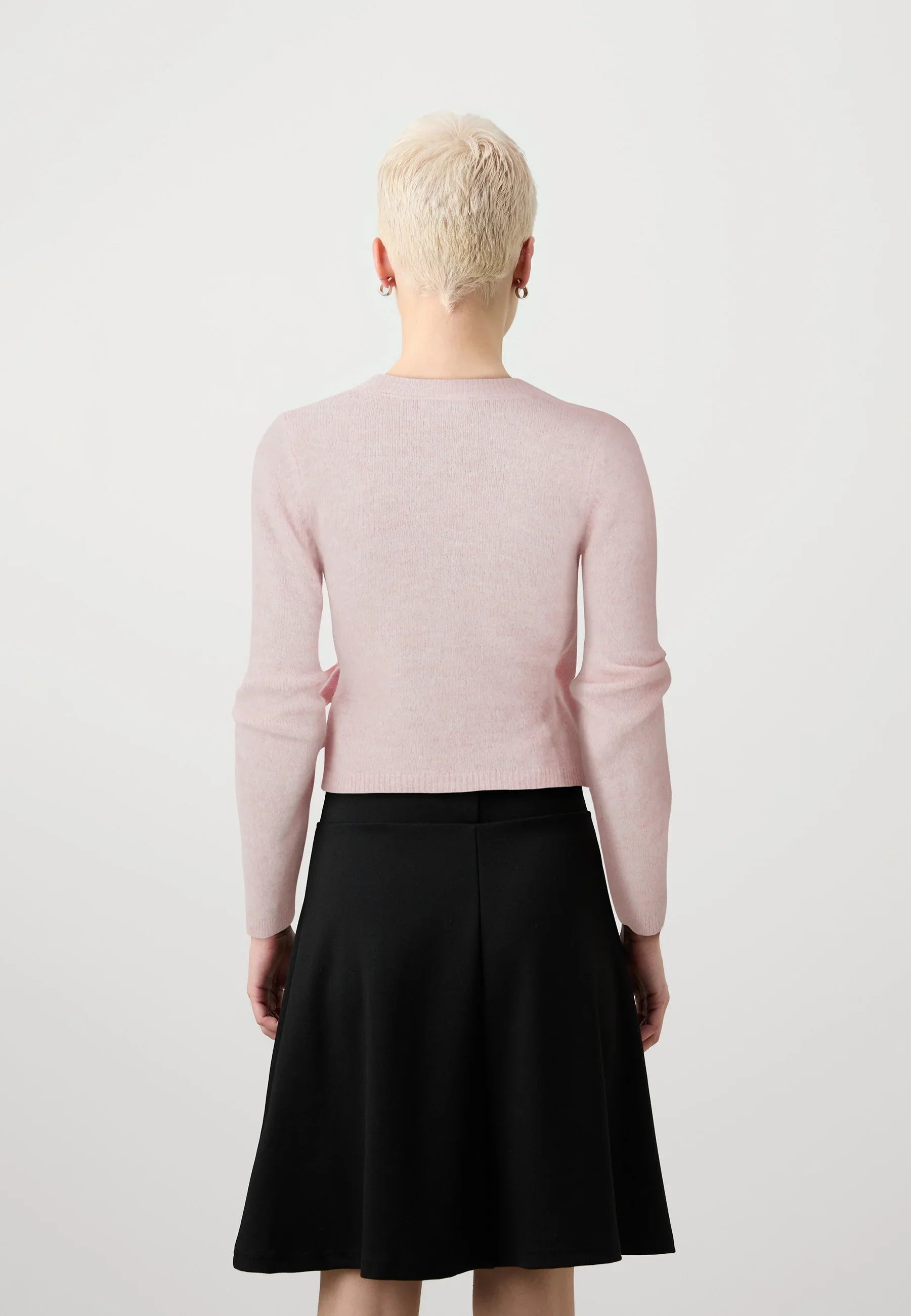 Blush Wrap Knit Top