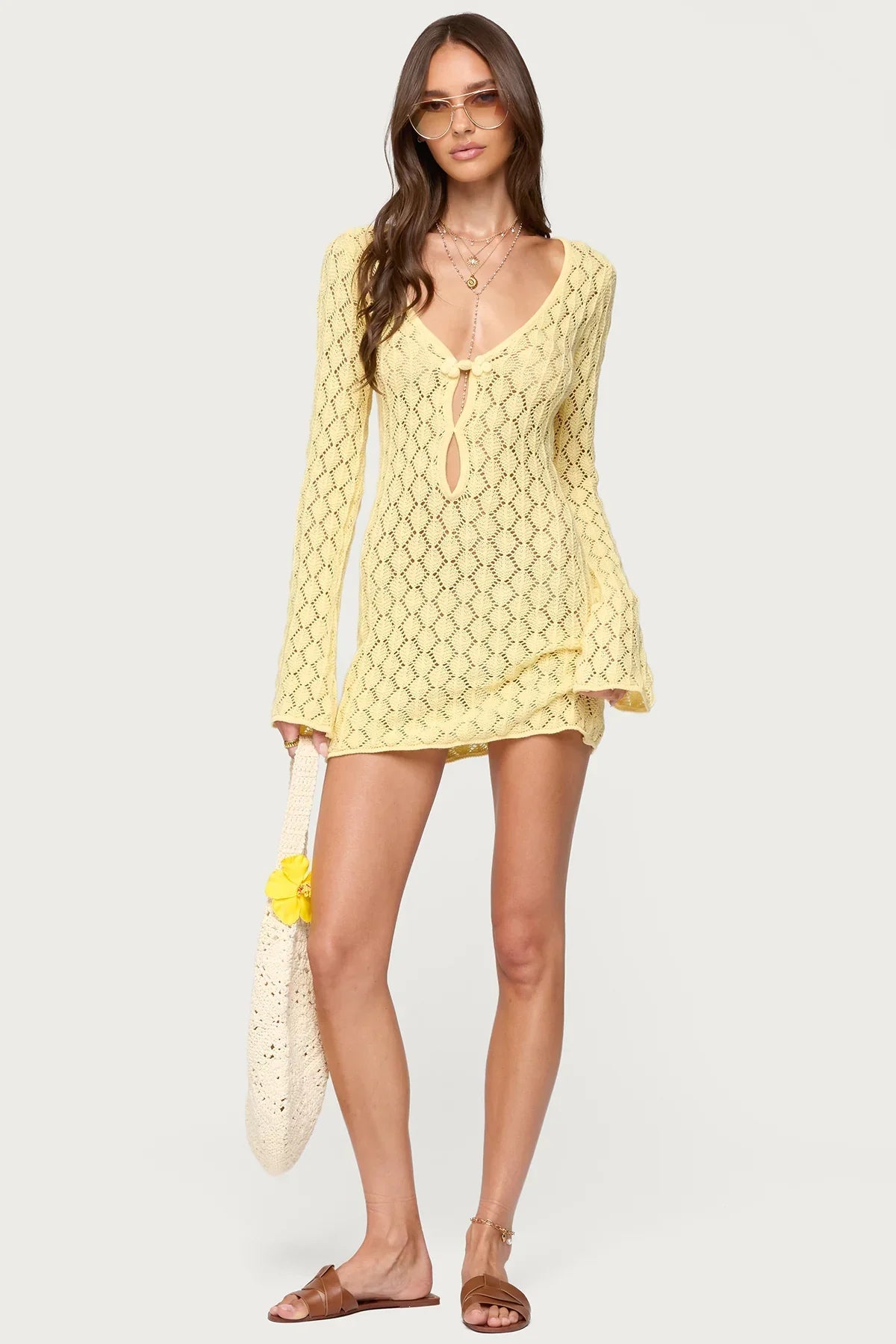 Ocean Breeze Crochet Dress